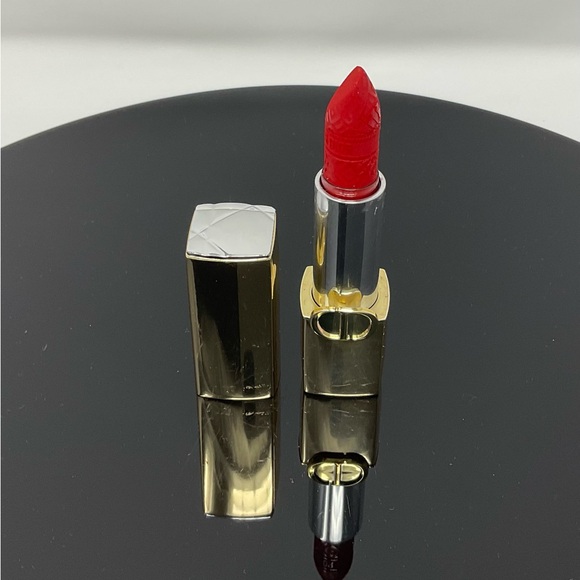 Gold Limited Edition Dior Rouge Lipstick ~ 999 Velvet
